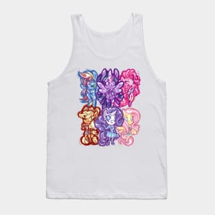 Mane Six Chibis Tank Top